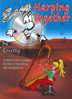 Rosetty Easy Harping Together (Bk-Cd)