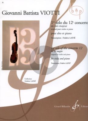 Concerto No.12 E-flat major 1e Solo