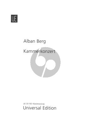Berg Kammerkonzert (Piano-Violin with 13 Winds) Edition for Violin and 2 Painos (Edited by Douglas Jarman)
