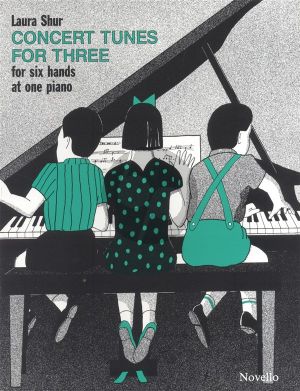 Shur Concert Tunes for Three for Piano 6 Hds