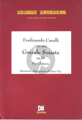 Carulli Grande Sonate Op.16 Guitar (Piero Viti)