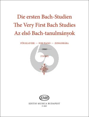 Very First Bach Studies for Piano (Mariann Teoke)