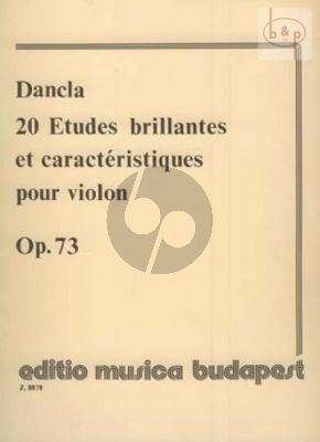 20 Etudes Brillantes Op.73 Violin