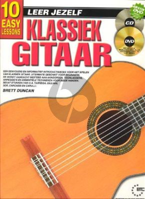 Duncan Leer Jezelf Klassiek Gitaar (10 Lessen) (Bk-Cd-DVD)