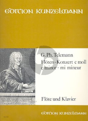 Telemann Konzert e-moll TWV 52:e3 Flöte-Streicher-Bc (KA) (Kübart/Schroeder)