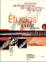 Etudes pour Flute Vol.3 (Merry-Caratge -Fleury)