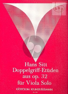 20 Doppelgriff Etüden aus Op.32 fur Viola