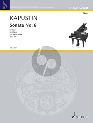 Kapustin Sonata No.8 Op.77 Piano solo