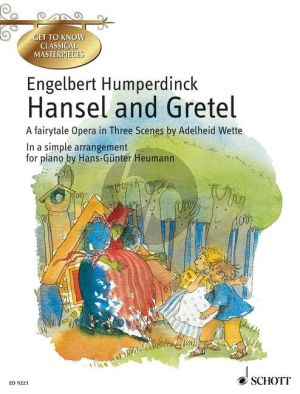 Humperdinck Hansel and Gretel Piano (simple arr.Heumann) (engl.text)