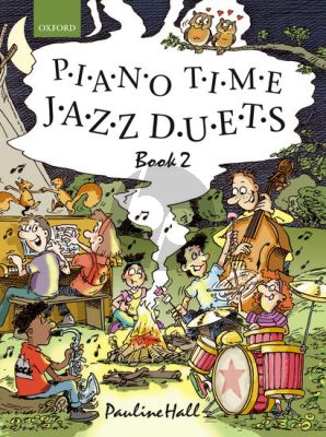 Hall Piano Time Jazz Duets Vol.2 for Piano 4 Hands (Grade 2 - 3)