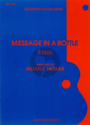 Sting Message in a Bottle guitar (transcr. Helmut Jasbar)