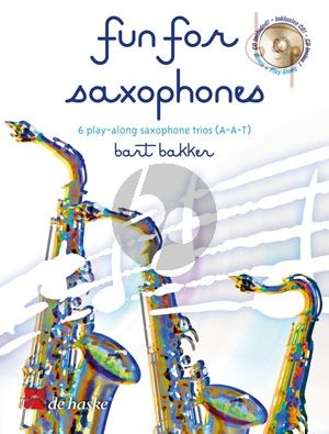 Fun for 3 Alto Sax. (6 Trios) (Bk-Cd)