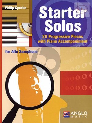 Starter Solos (20 Progressive Pieces) (Alto Sax. with Piano Accomp.)