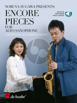 Encore Pieces for Alto Saxophone with Piano Accompiment (Book with Audio online) (Edited by Nobuya Sugawa)