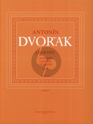 Dvorak Legenden Op.59 Klavier zu 4 Hande (František Bartoš - Antonin Pokorný - Karel Šolc)