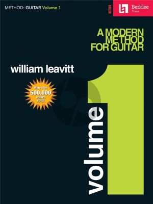 Leavitt A Modern Method for Guitar Book 1