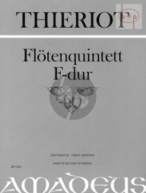 Quintet F-major (Flute- 2 Vi.-Va.-Vc.) (Score/Parts)
