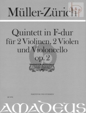 Quintett F-major Op.2 (2 Vi.- 2 Va.-Vc.)