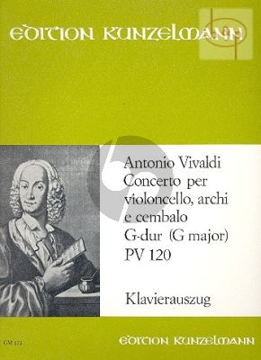 Concerto G-major (RV 120 /PV 120) (Violoncello- Str.-Bc.)