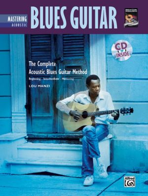 Manzi Mastering Acoustic Blues Guitar Method Book with Cd