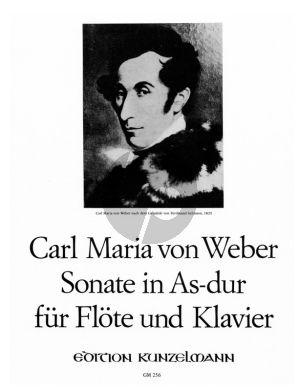 Weber Sonate As-dur Op.39 Flote und Klavier