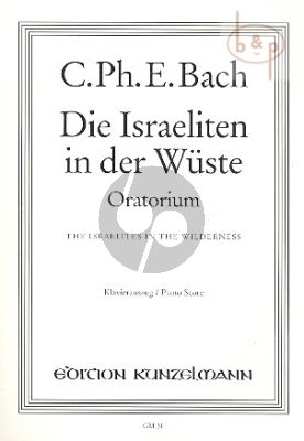 Die Israeliten in der Wuste WQ 238 (SSTB soli-SATB-Orch.) (Vocal Score)