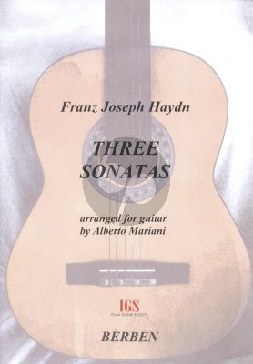 Haydn 3 Sonatas for Guitar (transcr. Alberto Mariani)