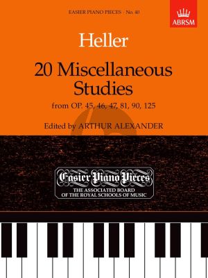 20 Miscellaneous Studies for Piano