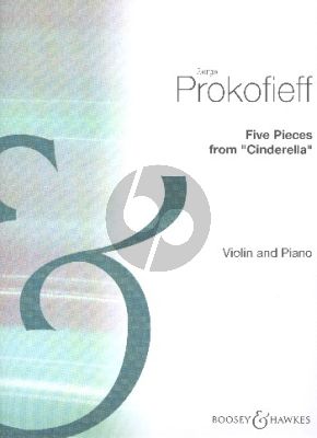 Prokofieff 5 Pieces from Cinderella for Violin and Piano