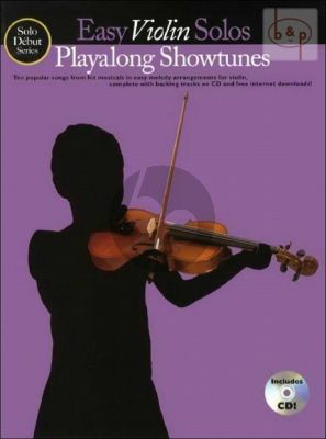 Solo Debut: Play-Along Showtunes (Violin)