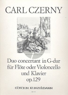 Czerny Duo Concertant G-dur Op.129 Flöte (oder Violoncello)-Klavier (Dieter H. Förster)