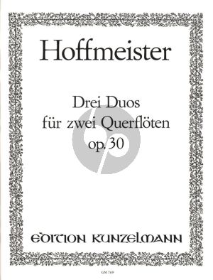 3 Duos Op. 30 2 Flöten