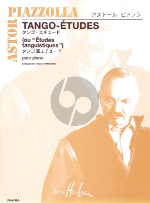 Piazzolla Tango-Etudes piano (6 Etudes Tanguistiques) (Yamamoto) piano solo(level 5)