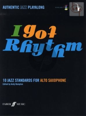 I Got Rhythm (10 Jazz Standards) (Alto Sax.) (Bk-Cd)