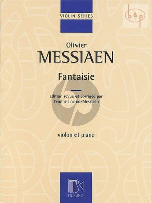 Fantaisie for Violin and Piano