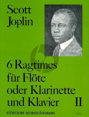 Joplin 6 Ragtimes Vol.2 fur Flote und Klavier (Hans-Dieter Forster)