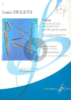 Delire (Melodie de J.Meyerbeer) (orig. Flute)