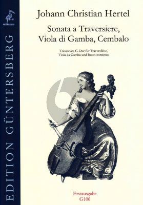 Hertel Triosonate G-major Flute-Viola da Gamba-Bc (Score/Parts) (Günter and Leonore von Zadow)