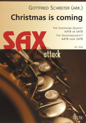 Christmas is Coming (9 Weihnachtslieder) (AATB[SATB]) (arr. G.Schreiter) (Score/Parts)