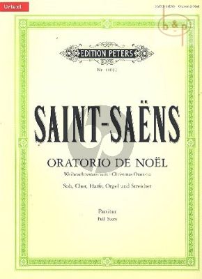 Oratorio de Noel Op.12 (Solists-Chorus-Harp- Organ-Strings) (Full Score)