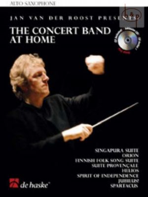 The Concert Band at Home (Alto Sax.) (Bk-Cd)