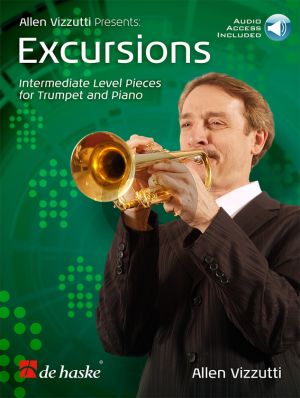 Vizzutti Excursions Trumpet and Piano (Play-Along/Demo) (Book with Audio online) (grade 4 - 5)