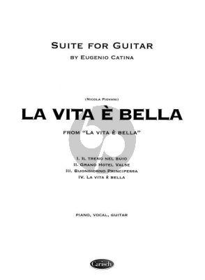 Piovani La Vita e Bella - Suite for Guitar (Eugenio Catina)