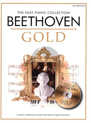 Beethoven Beethoven Gold Easy Piano Collection Book with Cd