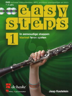 Kastelein Easy Steps Vol.1 Klarinet