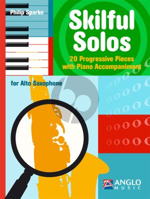 Sparke Skilful Solos for Alto Saxophone and Piano (Book with Audio online) (intermediate level)