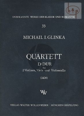 Quartet No.1 D-major