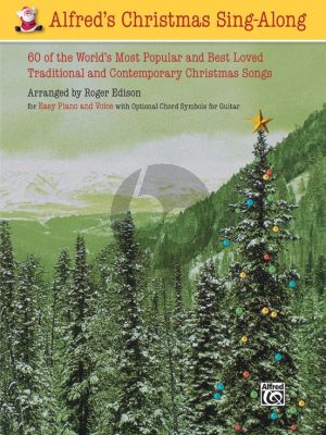 Alfred's Christmas Sing-Along Vocal with Easy Piano (60 of the World's Most Popular & Best Loved Traditional & Contemp. Christmas Songs) (edited by Roger Edison)