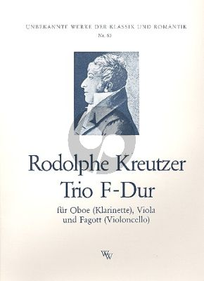 Kreutzer Trio F-major (Oboe[Clar.Bb]-Viola- Bassoon[Violonc)