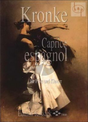 Kronke Caprice Espagnol Op.113 Flöte-Klavier (grade 4)